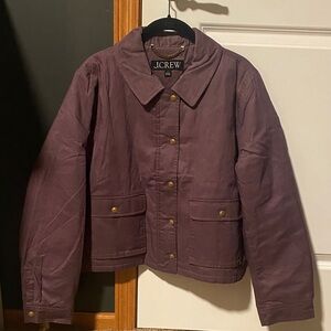 J. Crew cropped barn jacket